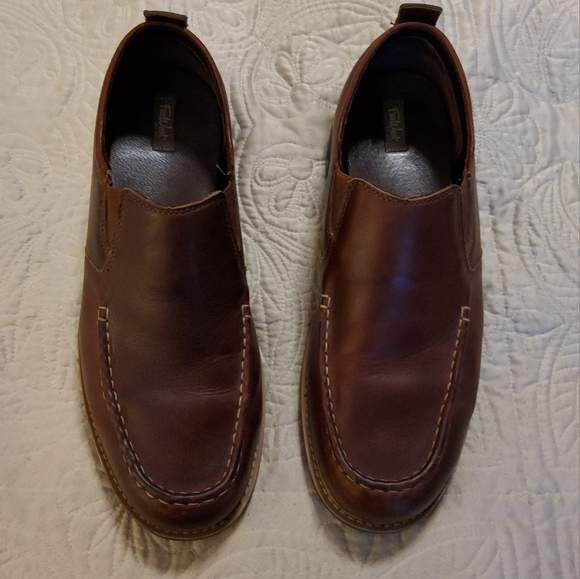 Far West Brown Leather Loafers - Picture 2 of 11